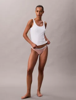 Calvin Klein String - Icon Logo^Damen Unterhosen|Strings