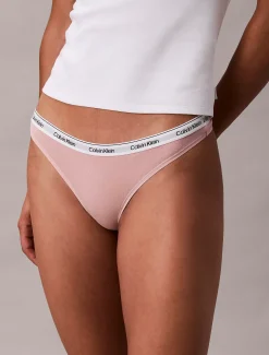 Calvin Klein String - Icon Logo^Damen Unterhosen|Strings