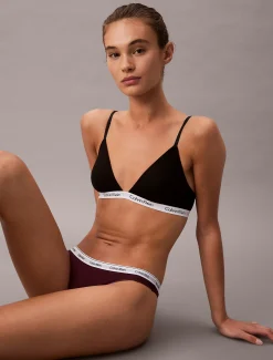 Calvin Klein String - Icon Logo^Damen Unterhosen