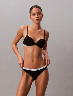 Calvin Klein String - Icon Logo^Damen Unterhosen|Strings