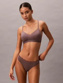 Calvin Klein String - Micro Stretch with Lace^Damen Unterhosen