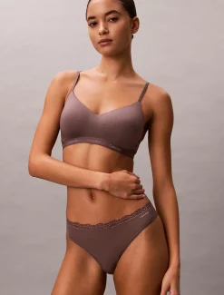 Calvin Klein String - Micro Stretch with Lace^Damen Unterhosen