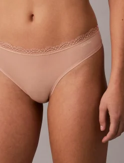 Calvin Klein String - Micro Stretch with Lace^Damen Unterhosen|Strings