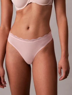 Calvin Klein String - Micro Stretch with Lace^Damen Unterhosen