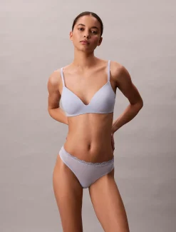 Calvin Klein String - Micro Stretch with Lace^Damen Unterhosen