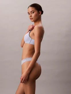 Calvin Klein String - Micro Stretch with Lace^Damen Unterhosen