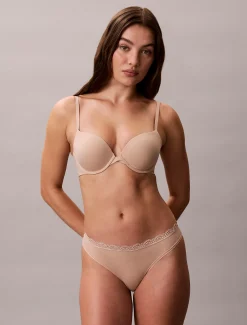 Calvin Klein String - Micro Stretch with Lace^Damen Unterhosen|Strings