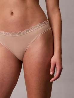 Calvin Klein String - Micro Stretch with Lace^Damen Unterhosen|Strings
