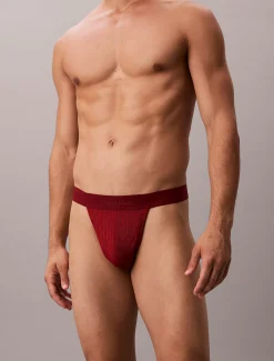 Calvin Klein String - Microfibre Lace^Herren Jockstraps & Tangas