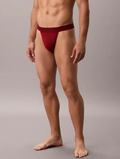 Calvin Klein String - Microfibre Lace^Herren Jockstraps & Tangas