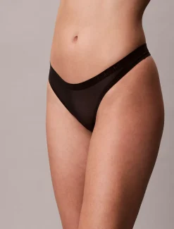 Calvin Klein String - Minimalist Mesh^Damen Dessous|Unterhosen
