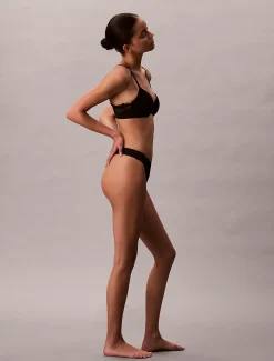 Calvin Klein String - Perfectly Fit Lace^Damen Dessous|Unterhosen