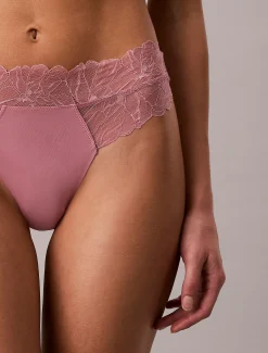 Calvin Klein String - Perfectly Fit Lace^Damen Dessous|Unterhosen