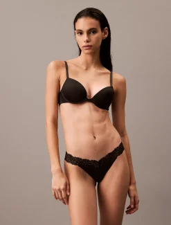 Calvin Klein String - Soft Stretch Lace^Damen Dessous|Unterhosen