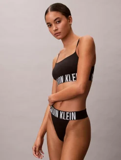 Calvin Klein String mit hohem Beinausschnitt - Intense Power Micro^Damen Unterhosen|Strings