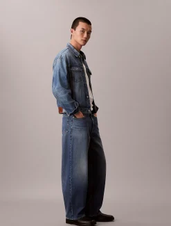 Calvin Klein 90's-Trucker-Jeansjacke^Herren Jeansjacken|JackenFrisch Eingetroffen