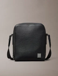 Calvin Klein Strukturierte Reporter Bag mit Emblem-Logo^Herren Umhängetaschen & Schultertaschen|Taschen