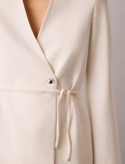 Calvin Klein Strukturierter Blazer mit Glanzoptik^Damen JackenFrisch Eingetroffen