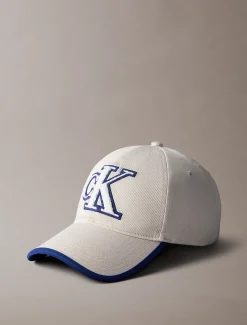 Calvin Klein Strukturiertes Baseballcap mit Monogramm^Herren Kappen & MützenFrisch Eingetroffen