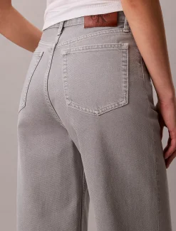 Calvin Klein Super High Rise Wide Leg Jeans^Damen High Rise Skinny|Mom Jeans