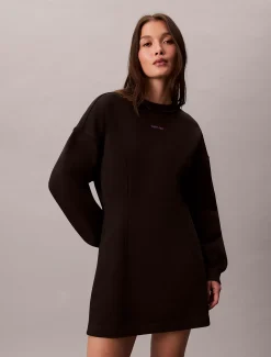 Calvin Klein Sweatkleid aus Baumwoll-Frottee^Damen Kleider & Röcke