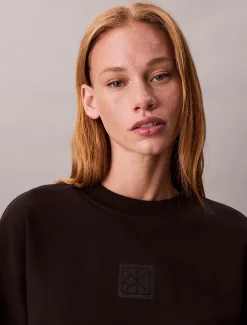 Calvin Klein Sweatshirt aus Premium-Frottee^Damen Sweatshirts & Hoodies