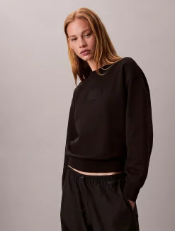 Calvin Klein Sweatshirt aus Premium-Frottee^Damen Sweatshirts & Hoodies