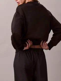 Calvin Klein Sweatshirt aus Premium-Frottee^Damen Sweatshirts & Hoodies