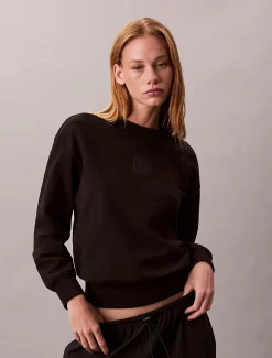 Calvin Klein Sweatshirt aus Premium-Frottee^Damen Sweatshirts & Hoodies