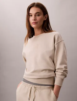Calvin Klein Sweatshirt aus Premium-Frottee^Damen Sweatshirts & Hoodies