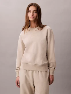 Calvin Klein Sweatshirt aus Premium-Frottee^Damen Sweatshirts & Hoodies