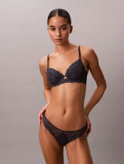 Calvin Klein Tanga - Sensual Stretch Lace^Damen Dessous|Unterhosen