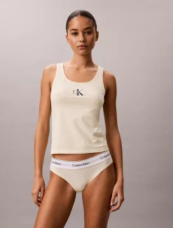 Calvin Klein Tanktop - Cotton Stretch Lounge^Damen Nachtwäsche & Loungewear