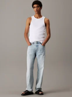 Calvin Klein Tanktop aus gerippter Baumwolle^Herren T-shirts