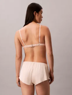 Calvin Klein Tap Shorts aus Satin - Lunar New Year^Damen Unterhosen