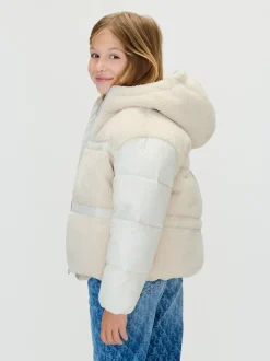 Calvin Klein Teddy-Steppjacke^Kinder Jacken & MäntelFrisch Eingetroffen|Kleidung