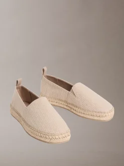 Calvin Klein Tessa - Logo-Espadrilles mit Emblem^Damen Flache Schuhe