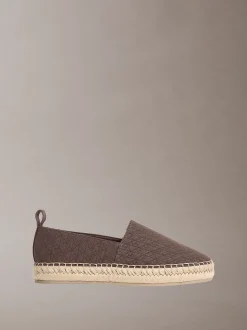 Calvin Klein Tessa - Logo-Espadrilles mit Emblem^Damen Flache Schuhe