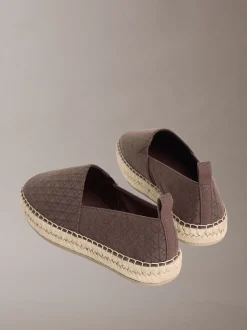 Calvin Klein Tessa - Logo-Espadrilles mit Emblem^Damen Flache Schuhe