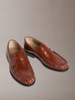 Calvin Klein Theo - Penny Loafers aus Leder mit Bundfalten^Herren Business Schuhe