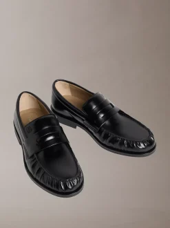 Calvin Klein Theo - Penny Loafers aus Leder mit Bundfalten^Herren Business Schuhe