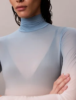 Calvin Klein Thermo-Baselayer-Rollkragen-Bodysuit^Damen Tops & T-shirts