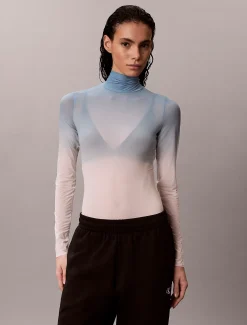 Calvin Klein Thermo-Baselayer-Rollkragen-Bodysuit^Damen Tops & T-shirts