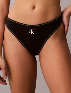 Calvin Klein Thong Bikinihosen – CK Monogram^Damen BademodeFrisch Eingetroffen