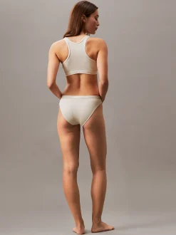 Calvin Klein Tief geschnittene Bikinihosen - CK Rib^Damen BademodeFrisch Eingetroffen