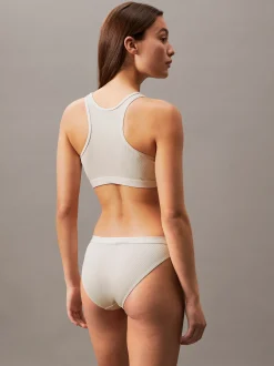 Calvin Klein Tief geschnittene Bikinihosen - CK Rib^Damen BademodeFrisch Eingetroffen