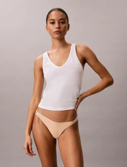 Calvin Klein Tief sitzender String-Tanga - Icon Logo^Damen Unterhosen|Strings