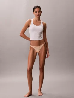 Calvin Klein Tief sitzender String-Tanga - Icon Logo^Damen Unterhosen|Strings