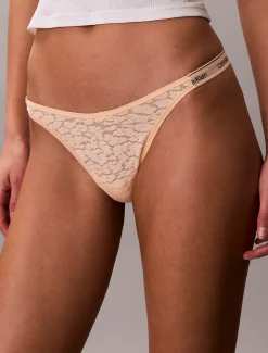 Calvin Klein Tief sitzender String-Tanga - Icon Logo^Damen Unterhosen|Strings