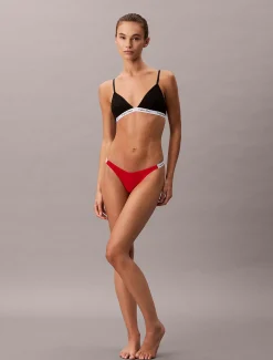 Calvin Klein Tief sitzender String-Tanga - Icon Logo^Damen Unterhosen